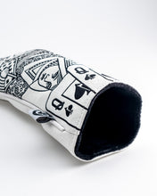 Load image into Gallery viewer, White Out Queen of Spades - Fairway Cover
