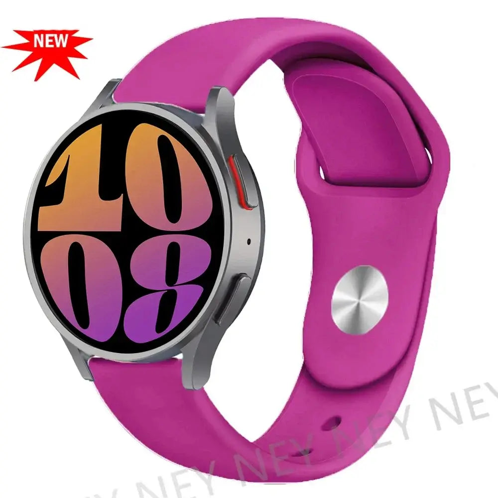 Amazfit Balance, GTR, GTS & Bip Smooth Silicone Pin-and-Tuck Band