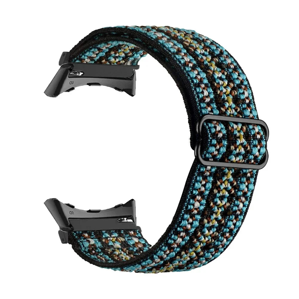 Google Pixel Watch 5, 4 & 3 41mm Elastic Nylon Band, 31 Patterns
