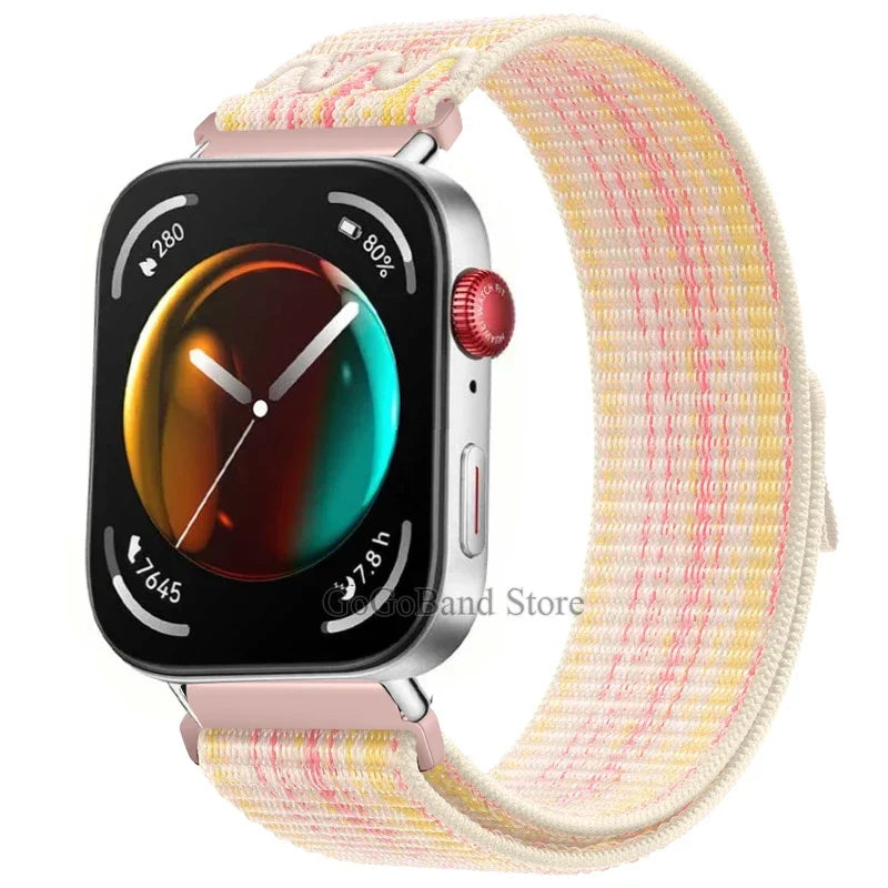 Nylon Loop Band for Huawei Watch Fit 3 / Fit 2 – Sport Replacement Wristband