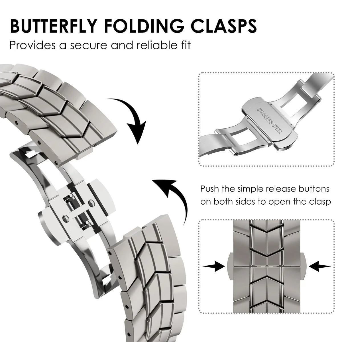 Titanium Apple Watch Band