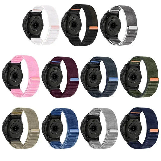 Garmin QuickFit 20/22/26mm Lightweight Nylon Loop Band