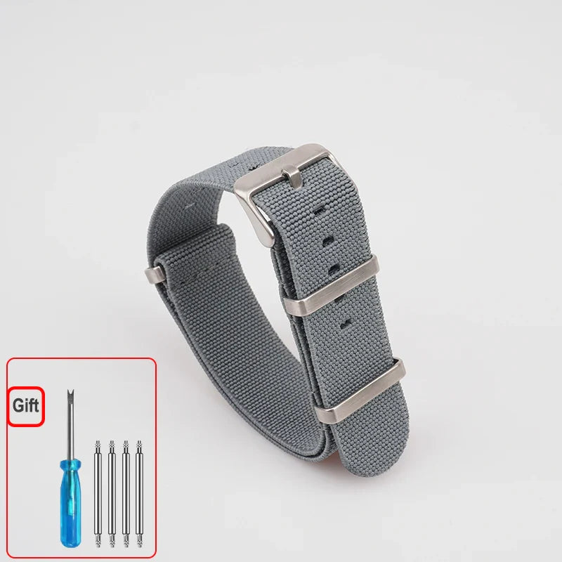 COROS Elastic Nylon Watch Band - Washable Waterproof Strap For Outdoors