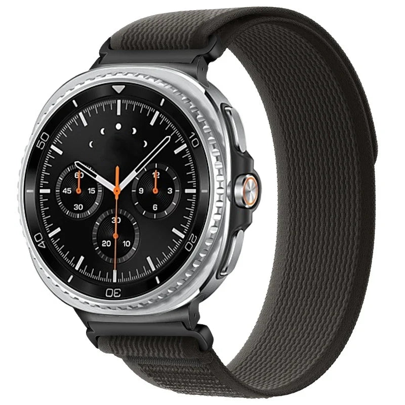 Samsung Galaxy Watch Trail Nylon Loop Band | Watch 9 & 8 40mm 44mm / Watch 8 Classic 46mm / Galaxy Ultra 47mm Sport Strap