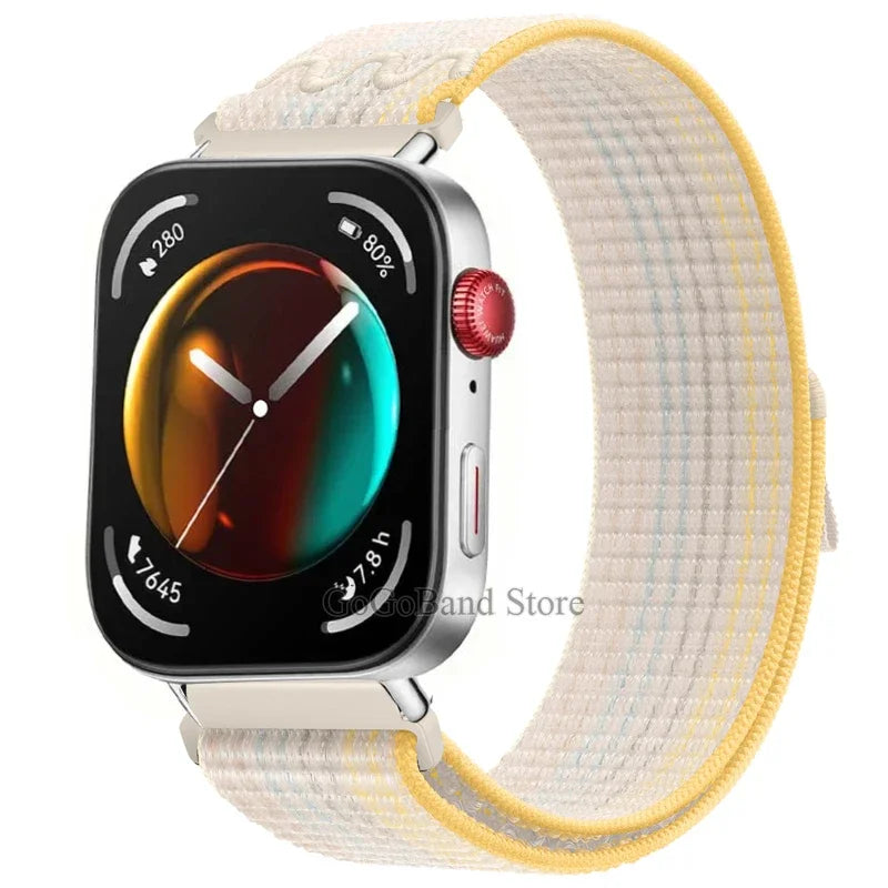Nylon Loop Band for Huawei Watch Fit 3 / Fit 2 – Sport Replacement Wristband