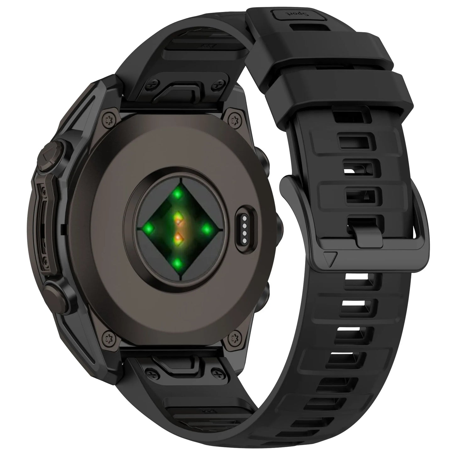Garmin Silicone Strap - Soft Flexible Comfortable Band