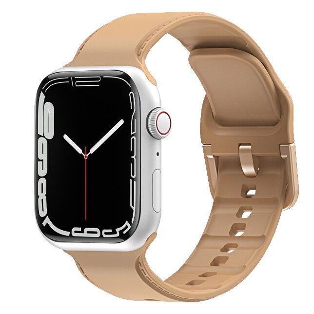 Silicone Apple Watch Band Series 11/10/9/8/7/6/5/4/ SE / Ultra 1/2/3