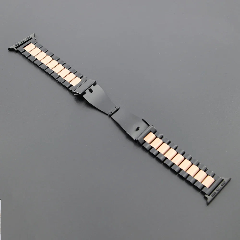Stainless Steel Strap for Apple Watch Ultra 3/2/1 49mm – Series 11/10/9/8/7/6/SE/5/4/3 46/45/44/42/41/40/38mm
