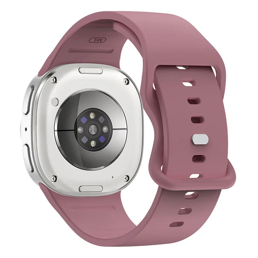 Silicone Band for Samsung Galaxy Watch 9 & 8 40mm 44mm & Classic 46mm | Sport Replacement Strap