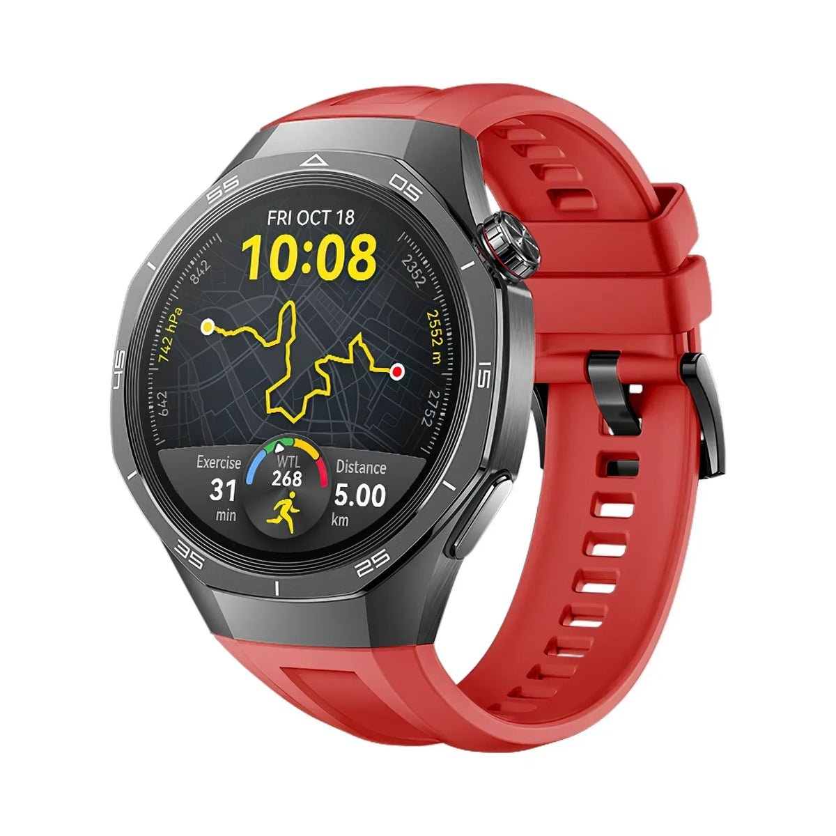 22MM Silicone Sport Band for Huawei Watch GT5 / GT5 Pro / GT4 / GT3 / GT2 46mm & Redmi Watch 5 / 3