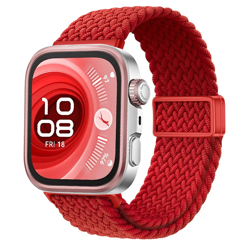 Magnetic Nylon Woven Band for Huawei Watch Fit 4 Pro / Fit 4 / Fit 3