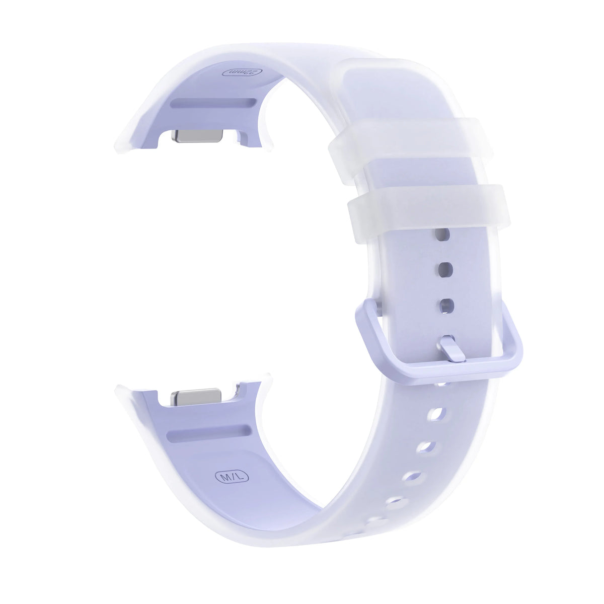 Jelly Silicone Band for Galaxy Watch 8 & 9 40/44mm, 8 Classic 46mm