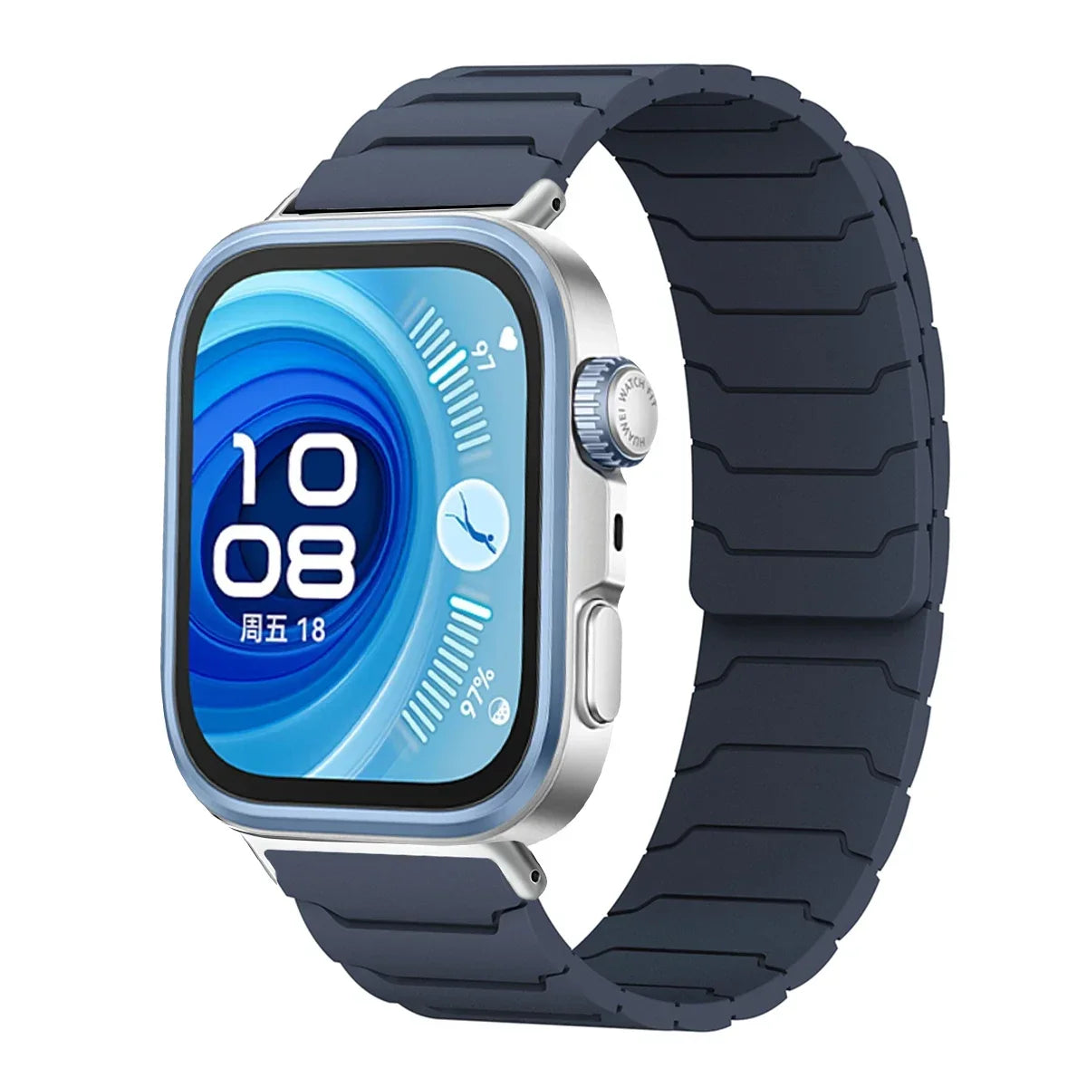 Magnetic Silicone Band for Huawei Watch Fit 4 / Fit 4 Pro / Fit 3 / Fit 2