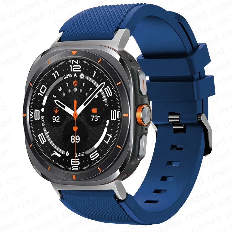 Samsung Galaxy Silicone Sport Watch Band - 20mm/Ultra+Ultra2