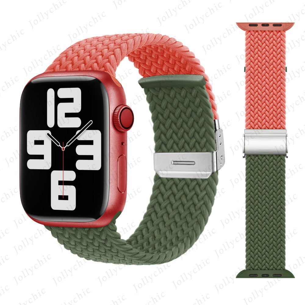 Apple Watch Loop Armband Series 11/10/9/8/7/6/5/4/ SE / Ultra 1/2/3 - Comfortable & Stylish