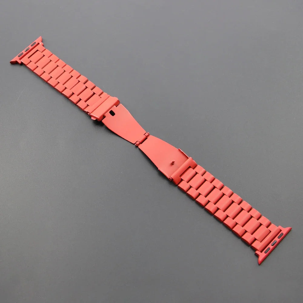 Stainless Steel Strap for Apple Watch Ultra 3/2/1 49mm – Series 11/10/9/8/7/6/SE/5/4/3 46/45/44/42/41/40/38mm