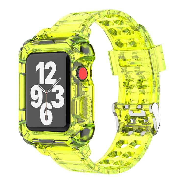 Silicone Apple Watch Band+Case Series 9/8/7/6/5/4/SE