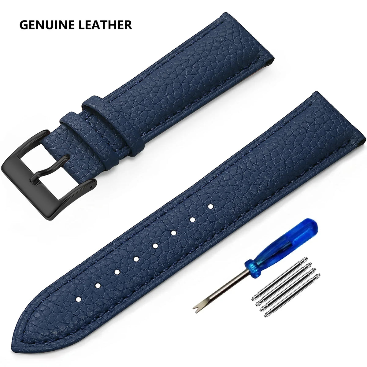 Suunto Race, Vertical & 9 Peak Grained Leather Band, Spring Bars & Tool