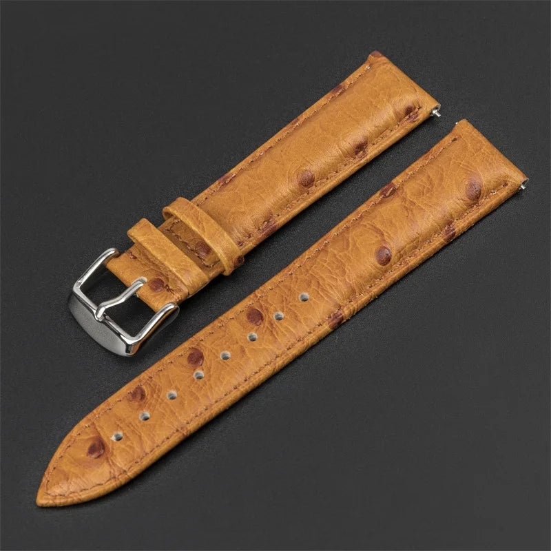 Polar Vantage, Grit X & Ignite Ostrich-Pattern Leather Band