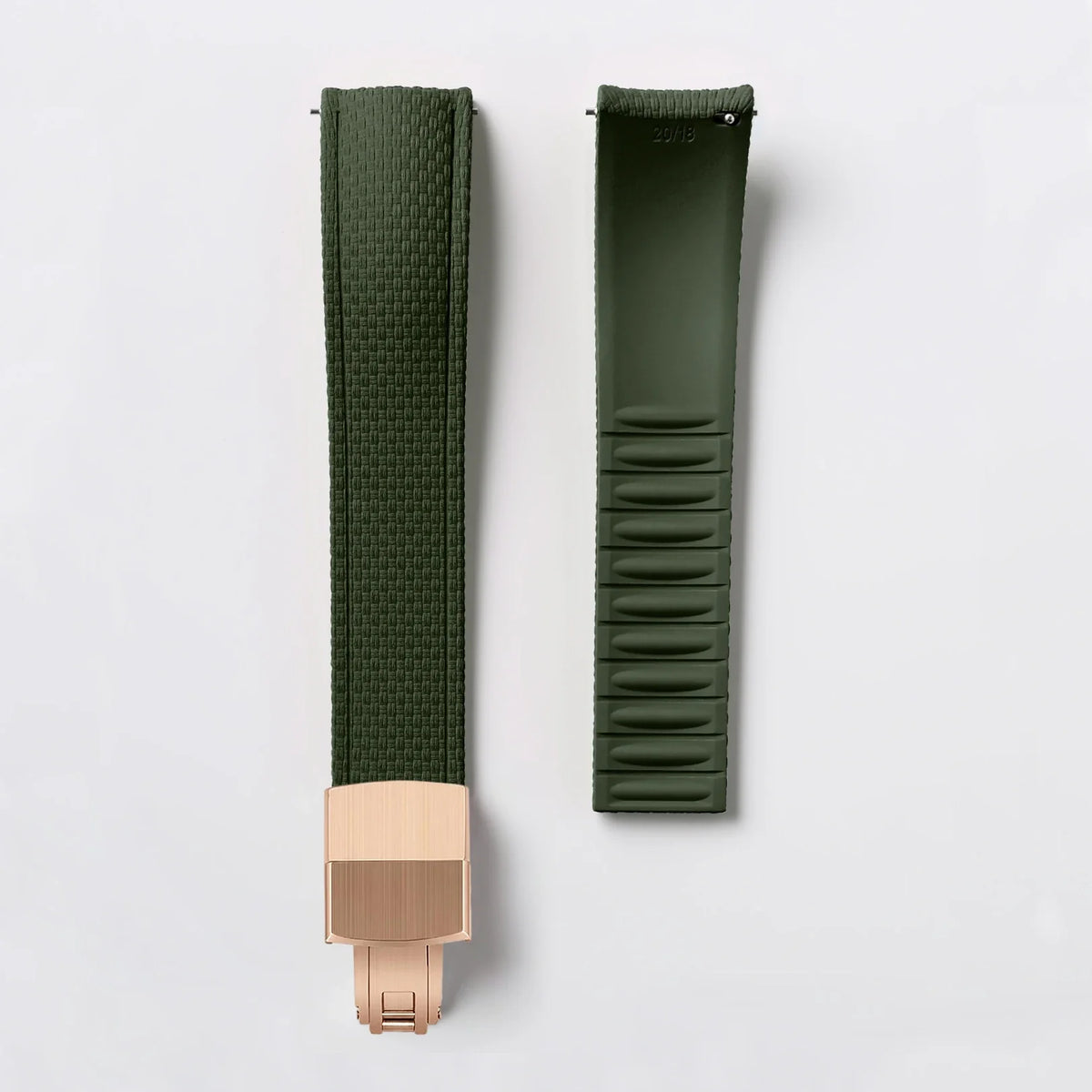 Amazfit Balance, GTR, GTS & Bip Curved-End FKM Rubber Band