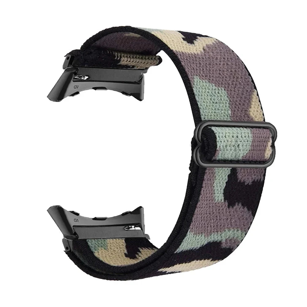 Google Pixel Watch 5, 4 & 3 41mm Elastic Nylon Band, 31 Patterns