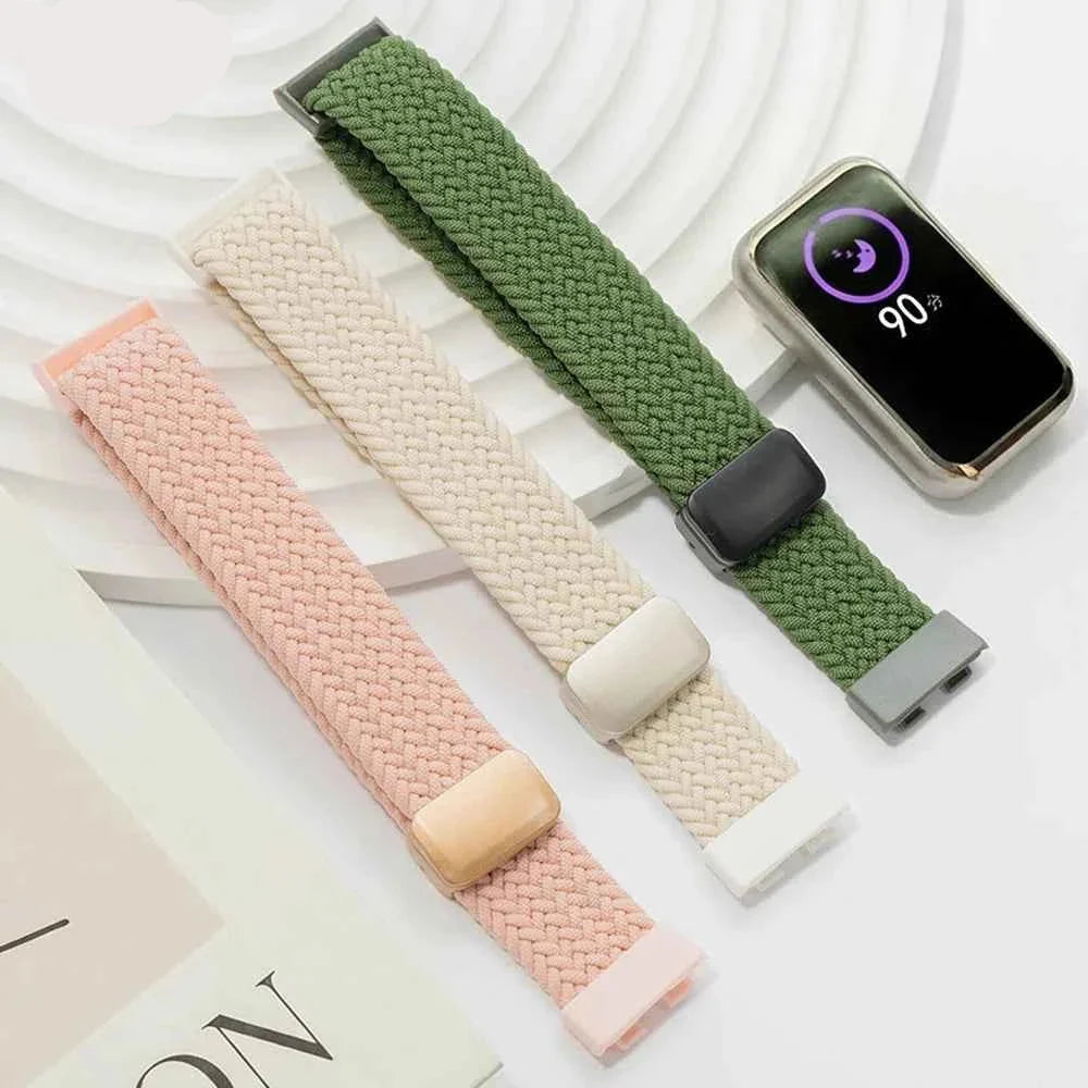 Magnetic Nylon Loop Band for Huawei Band 10 / 9 / 8