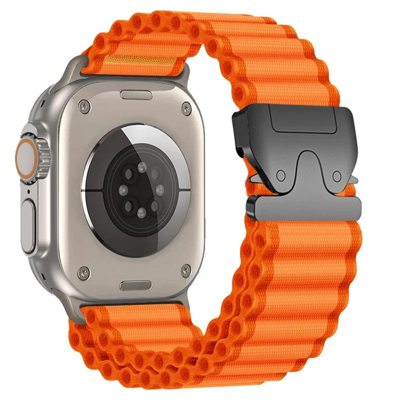 Alpine Loop Nylon Apple Watch Band – Series 10/9/8/7/6/SE & Ultra 1/2/3 | 38–49mm
