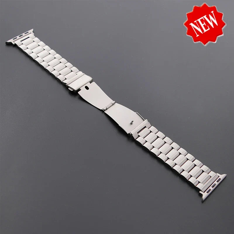 Stainless Steel Strap for Apple Watch Ultra 3/2/1 49mm – Series 11/10/9/8/7/6/SE/5/4/3 46/45/44/42/41/40/38mm