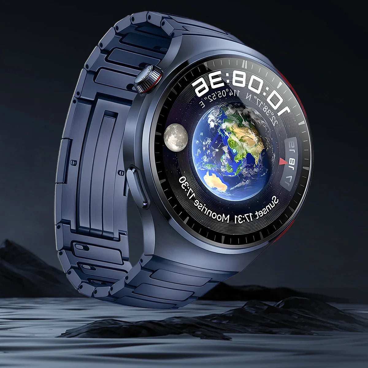 Titanium Alloy Band for Huawei Watch 4 Pro – No-Gap Luxury Metal Bracelet