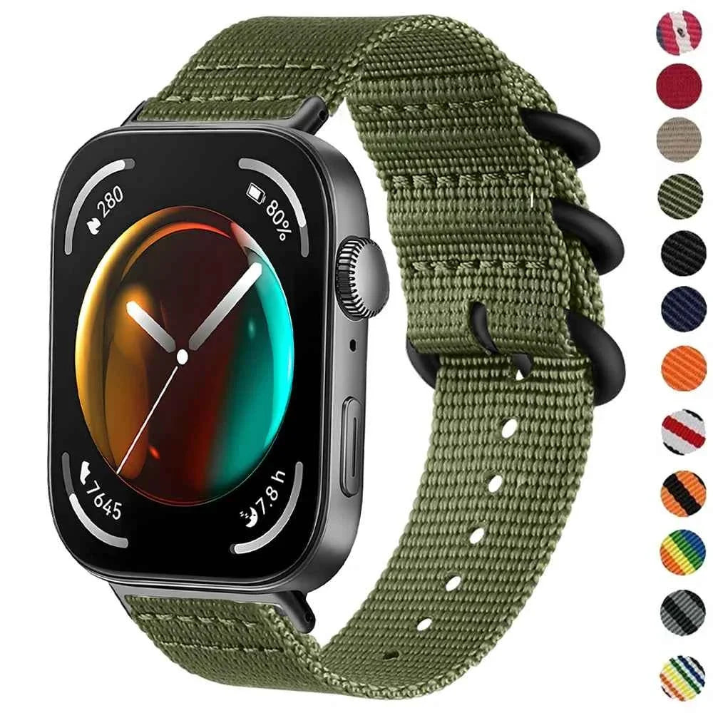 Nylon Fabric Sport Band for Huawei Watch Fit 3 / Fit 2 / Fit 1