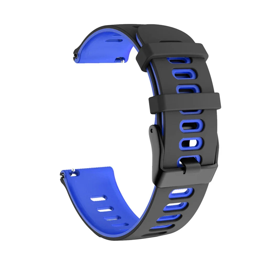 OnePlus Watch Two-Tone Silicone Band with Air Holes, Pin Buckle