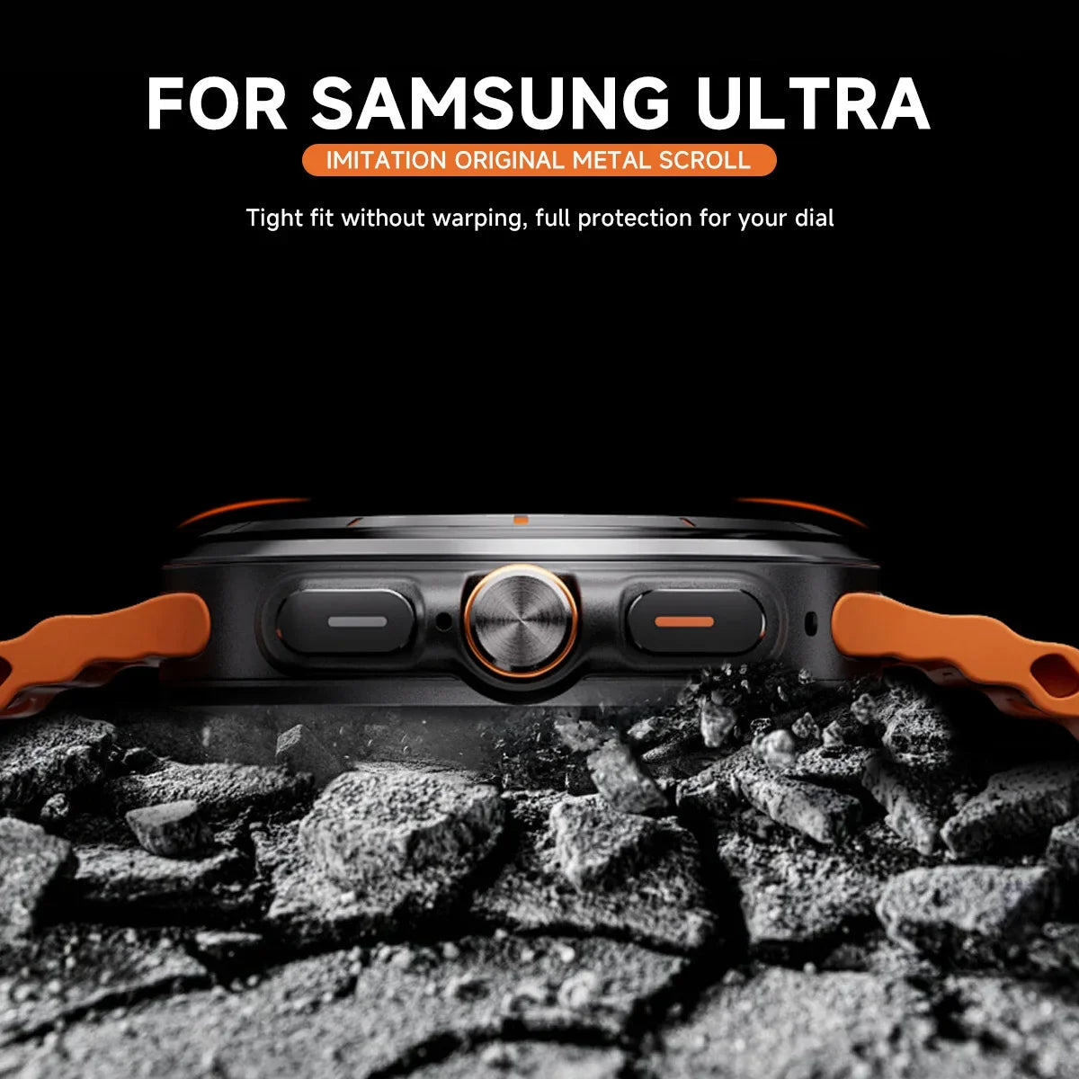 Metal Bezel Ring for Samsung Galaxy Watch Ultra 47mm (2024 & 2025)