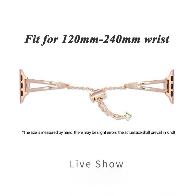 Luxury Diamond Stainless Steel Bracelet/Strap for Apple Watch