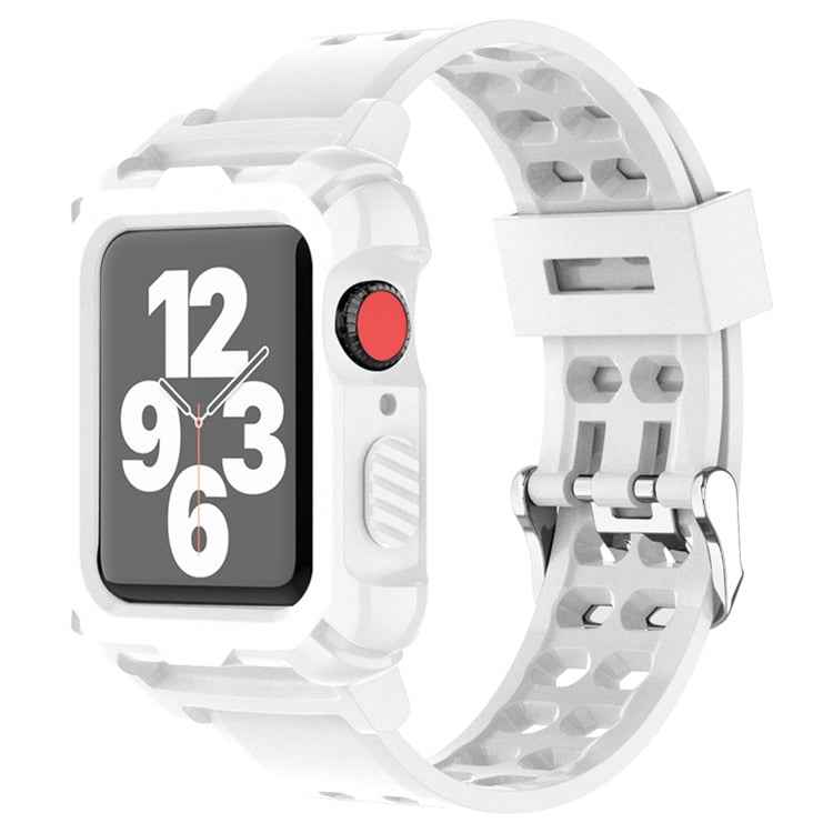 Silicone Apple Watch Band+Case Series 9/8/7/6/5/4/SE
