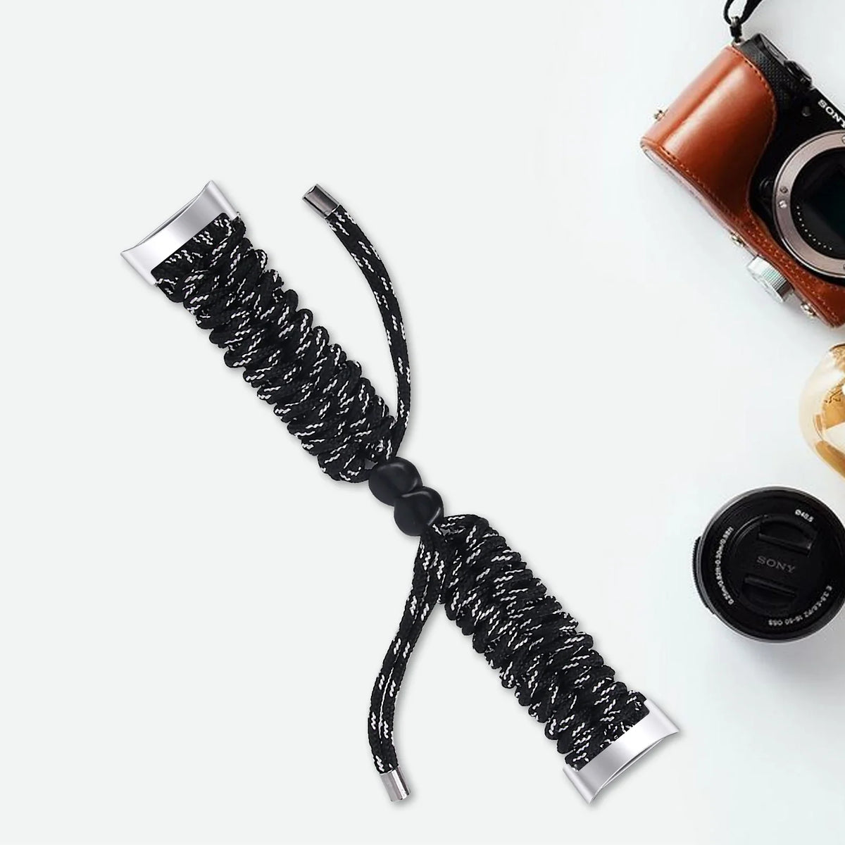 Fitbit Charge 6, 5, 4, 3 & 2 Braided Rope Band, Adjustable