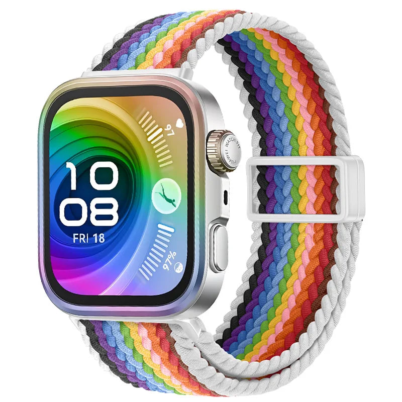 Magnetic Nylon Woven Band for Huawei Watch Fit 4 Pro / Fit 4 / Fit 3