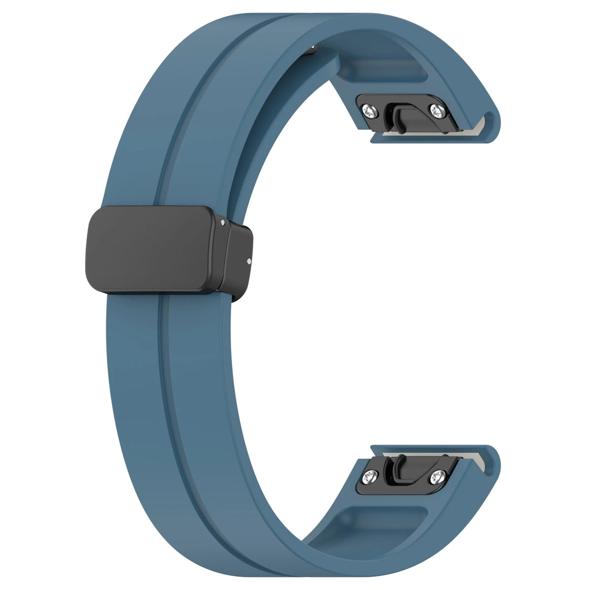 Garmin QuickFit 20/22/26mm Silicone Band with Magnetic Clasp