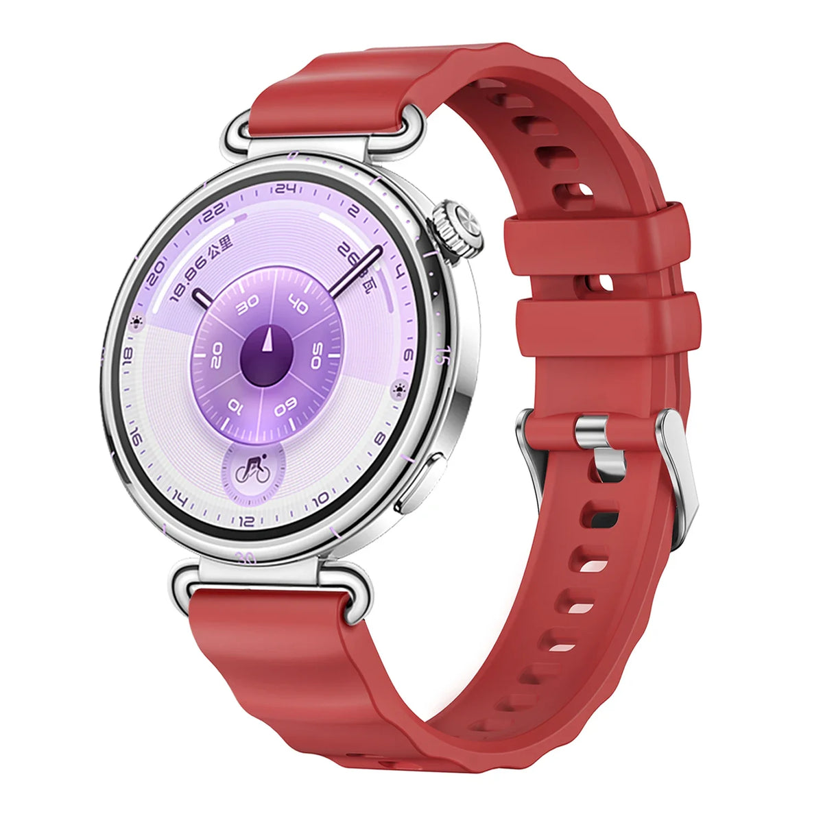 18mm Silicone Sport Band for Huawei Watch GT6 / GT5 / GT5 Pro / GT4 41mm – Quick Release Wristband
