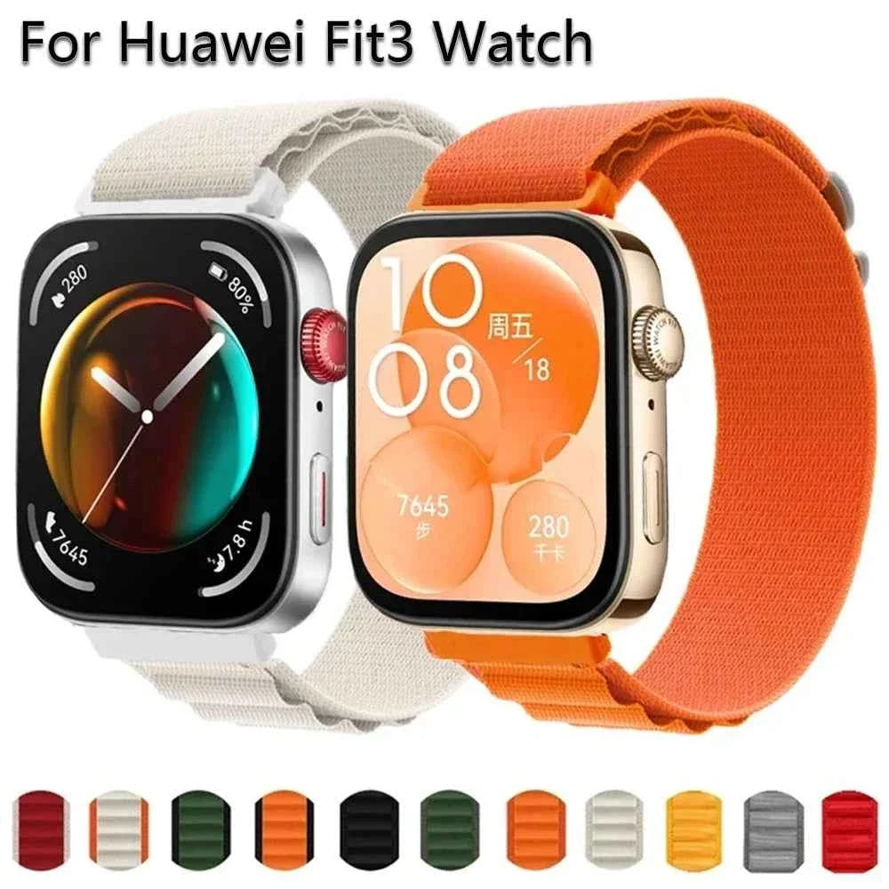 Alpine Loop Band for Huawei Watch Fit 3 / Fit 2 / Fit 1 – Nylon Sport Bracelet