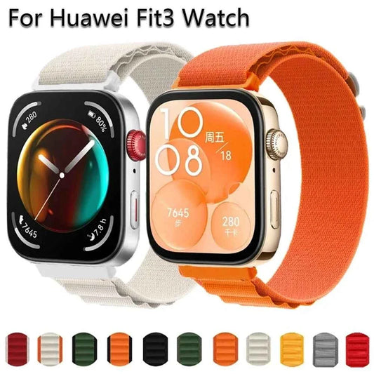 Alpine Loop Band for Huawei Watch Fit 3 / Fit 2 / Fit 1 – Nylon Sport Bracelet