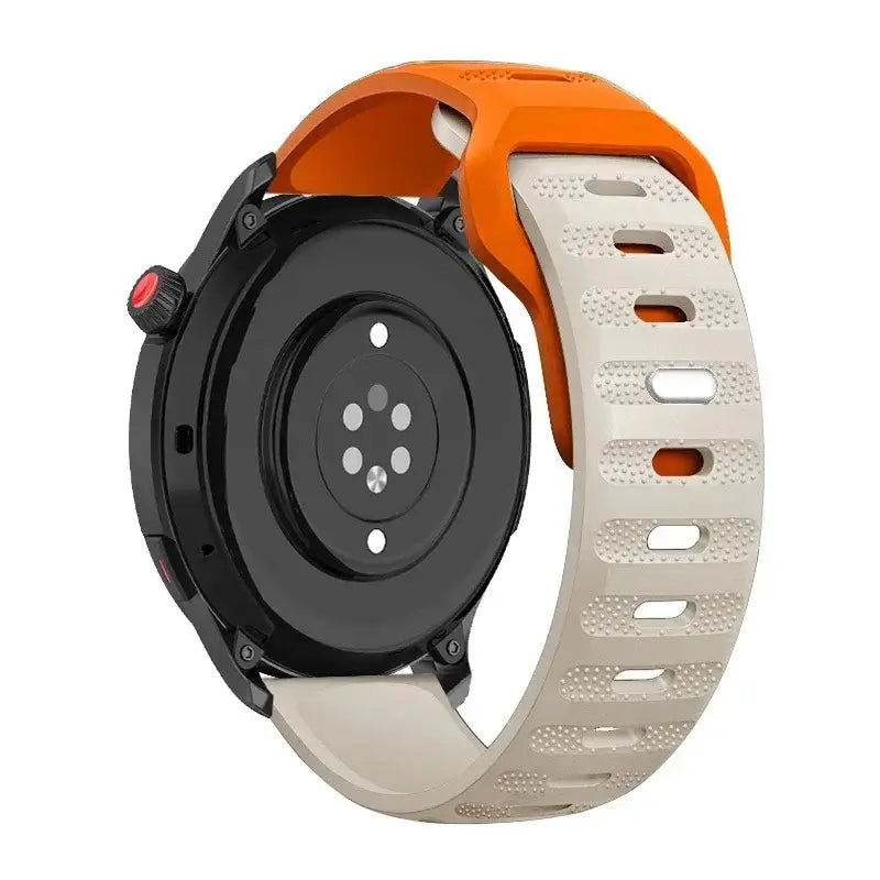 Amazfit Balance, GTR, GTS & Bip Pin-and-Tuck Silicone Band, 18 Colors