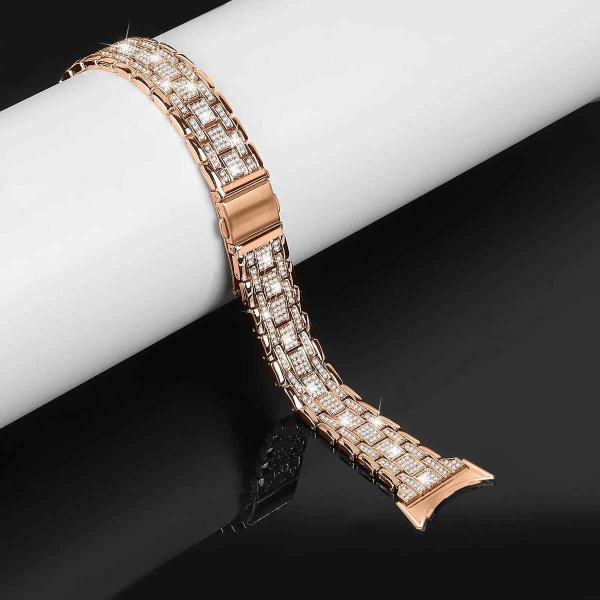 Google Pixel Watch 5, 4 & 3 41mm Crystal Link Bracelet Band
