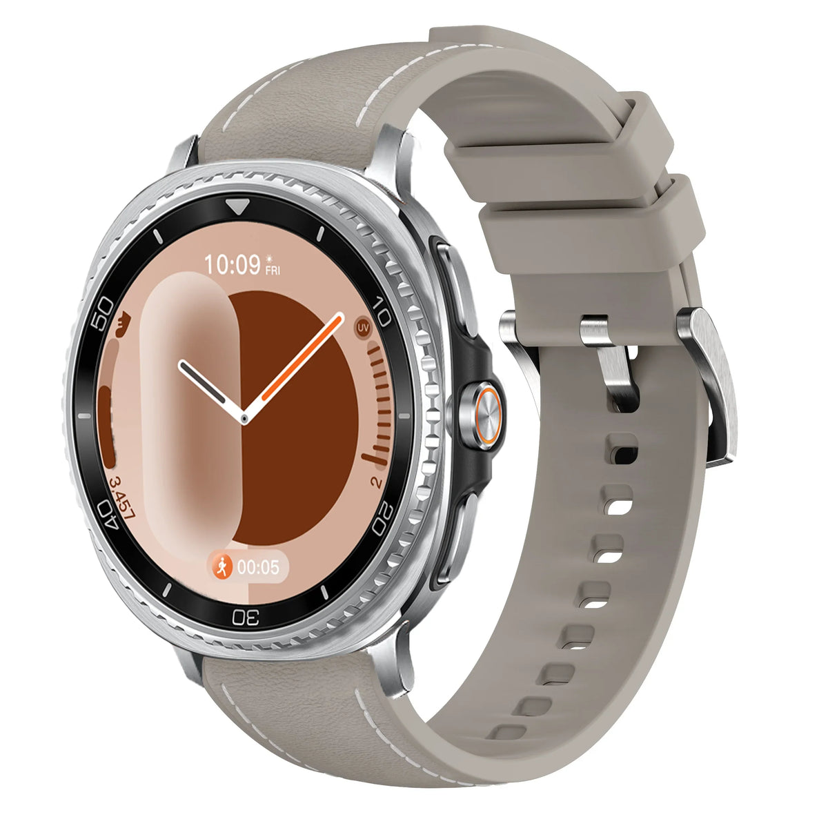 Samsung Galaxy Silicone Leather Watch Band - Watch8/Watch8 Classic/Watch9