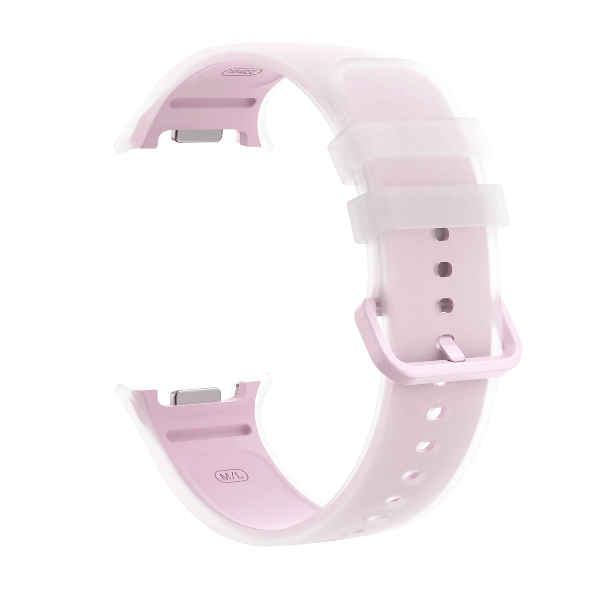 Jelly Silicone Band for Galaxy Watch 8 & 9 40/44mm, 8 Classic 46mm