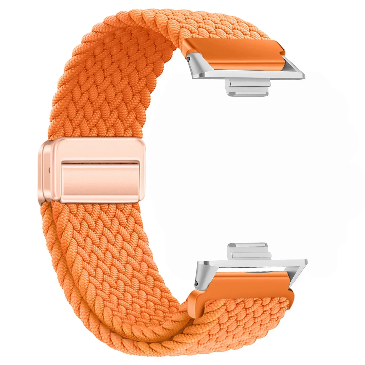 Nylon Braided Loop Band for Huawei Watch Fit 4 / Fit 4 Pro / Fit 3 – Magnetic Adjustable