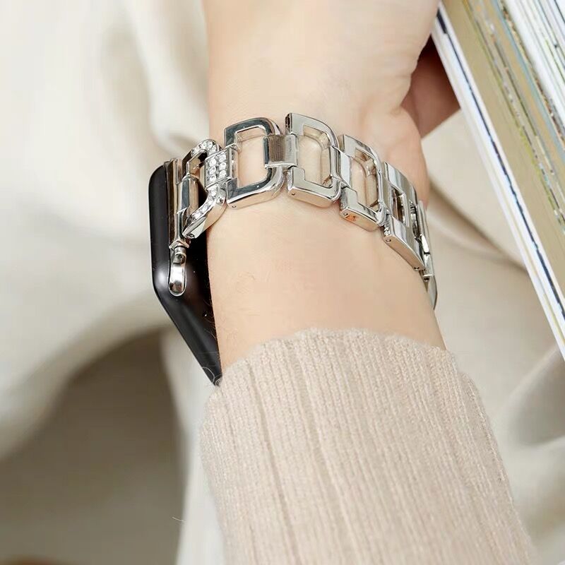 Apple Watch Band Series 11/10/9/8/7/6/5/4/ SE / Ultra 1/2/3 - Stylish & Durable Stainless Steel