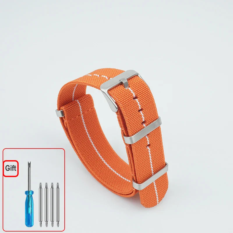 COROS Elastic Nylon Watch Band - Washable Waterproof Strap For Outdoors