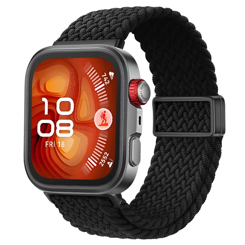 Magnetic Nylon Woven Band for Huawei Watch Fit 4 Pro / Fit 4 / Fit 3