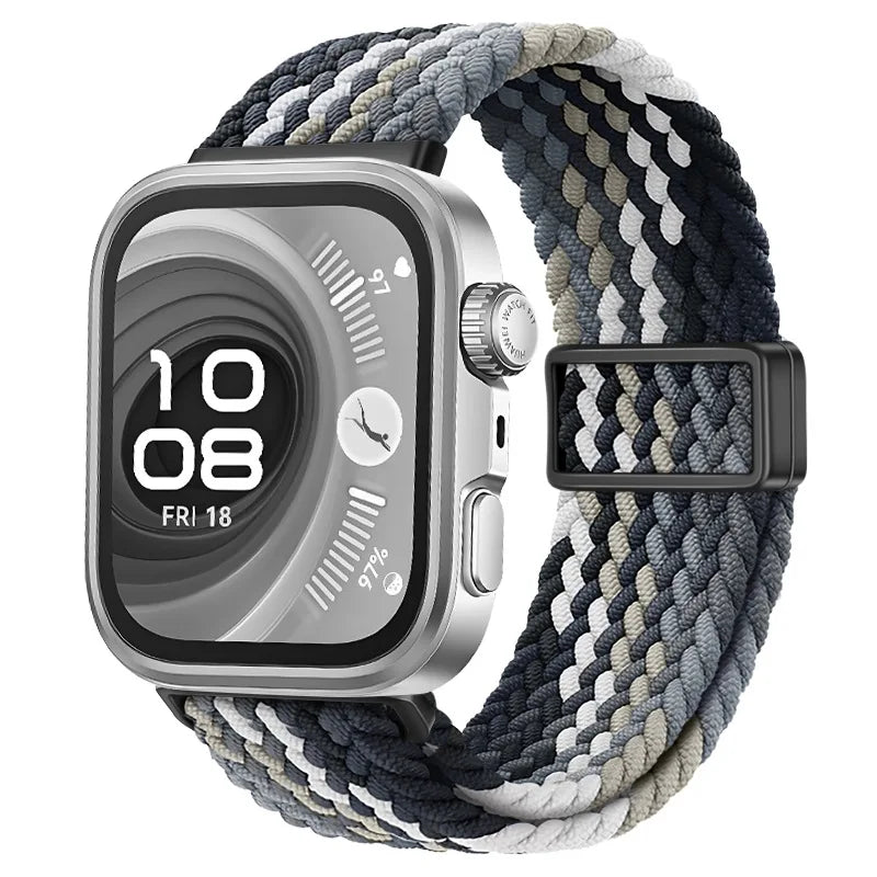 Magnetic Nylon Woven Band for Huawei Watch Fit 4 Pro / Fit 4 / Fit 3