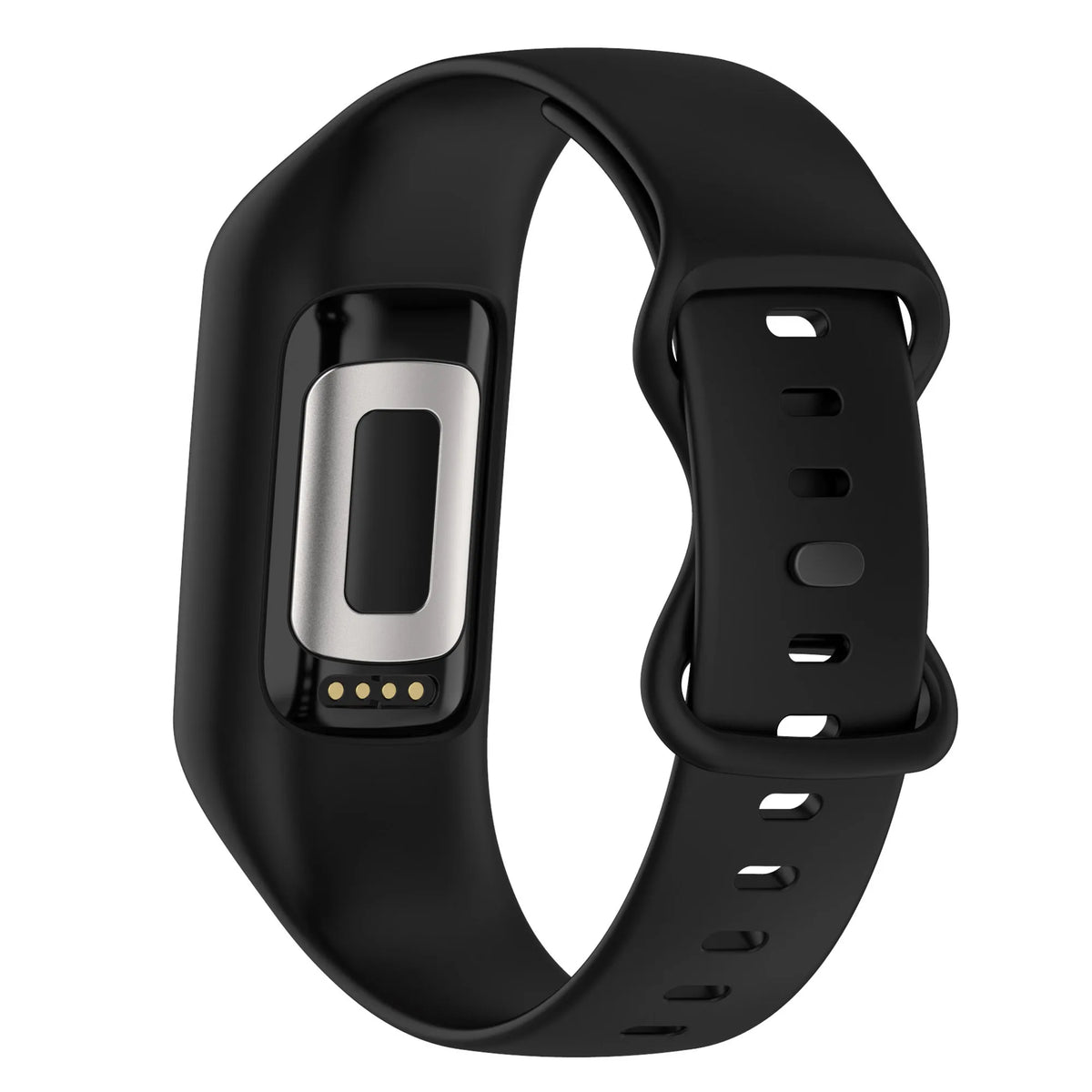 Fitbit Charge 5 & 6 Silicone Sport Band with Built-In Case